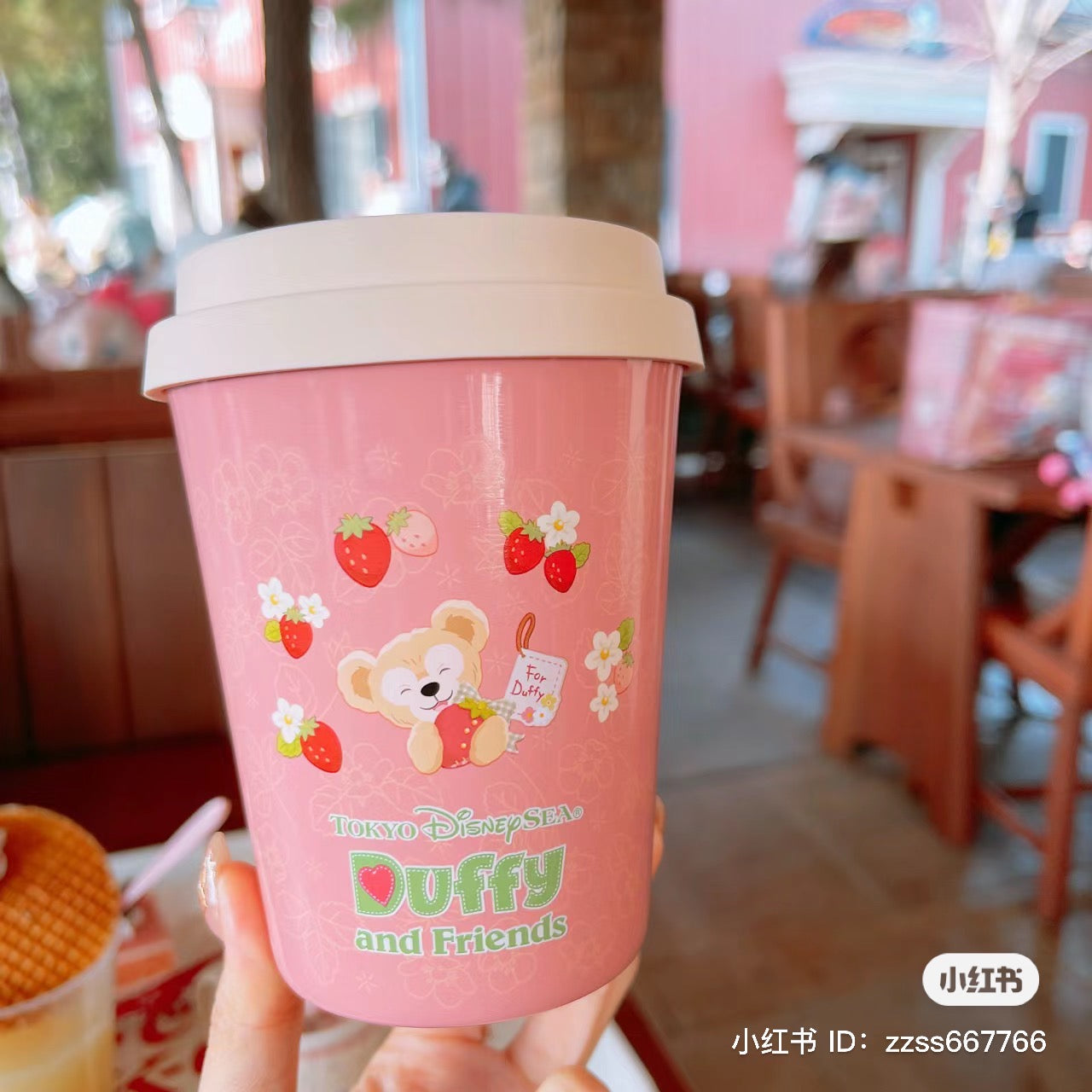 Disney迪士尼|草莓情人节限定保温随行杯|370ml