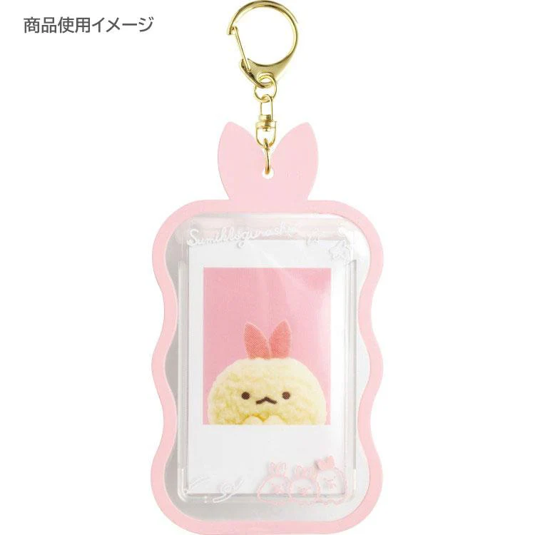 Sumikko gurashi|Dreaming Idol Ebiten no Shippo Photo Keychain/Card Case |140×80mm approx.