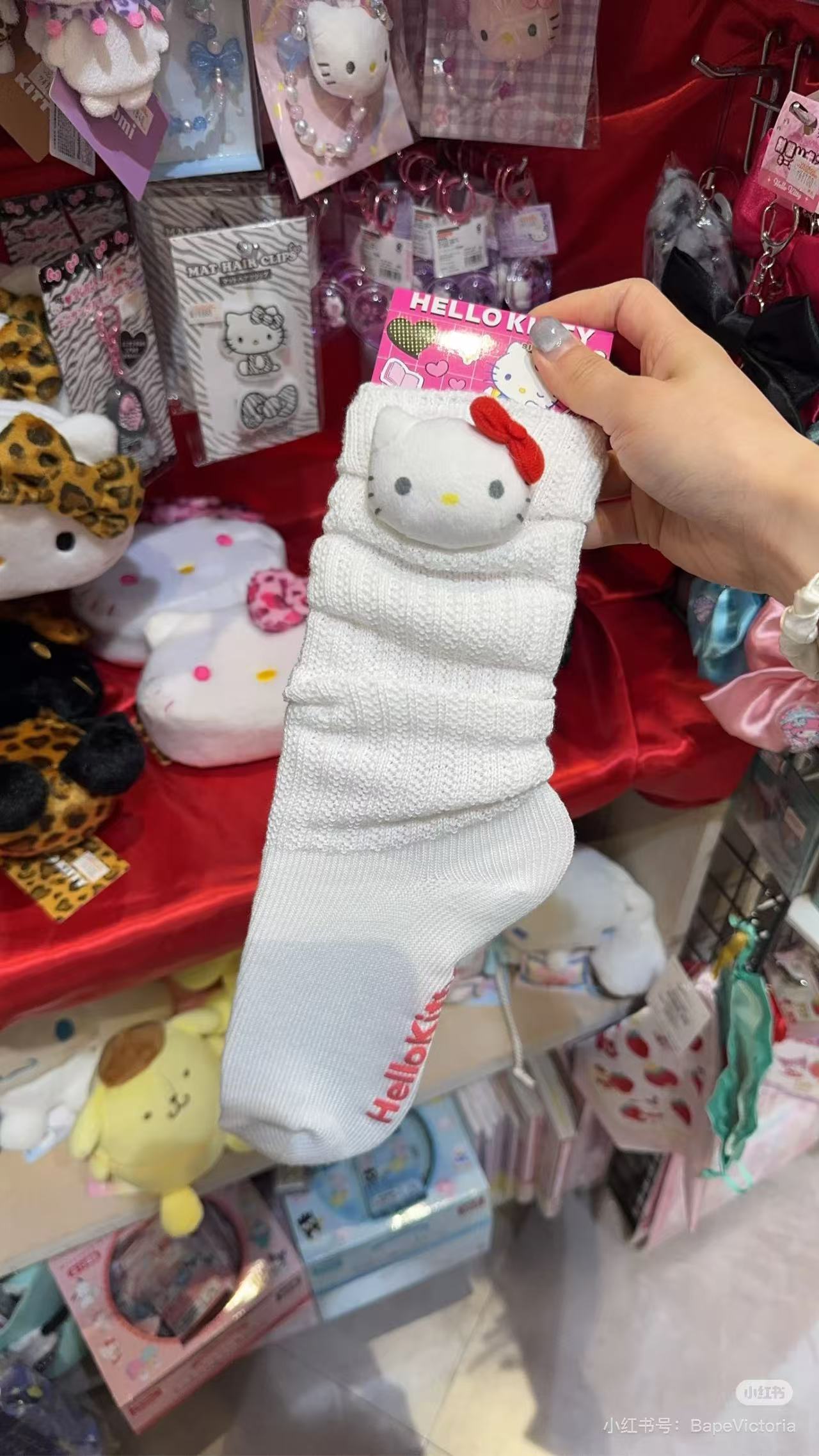 Sanrio|Mascot Loose Socks| 22-24 cm approx.
