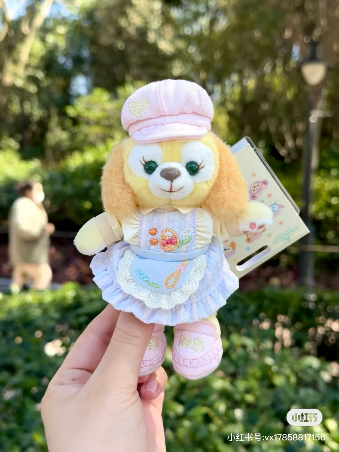 Disney SH|2025 Spring Collection Duffy and friends Plush Dolls keychain/ Mascot holder