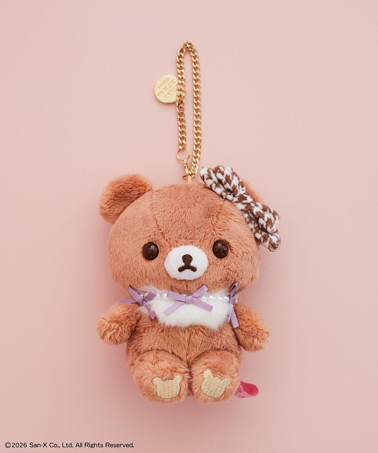 Rilakkuma|Maison de FLEUR 7th Collaboration Mascot Holder /Plush Keychain|120×100×65mm approx.