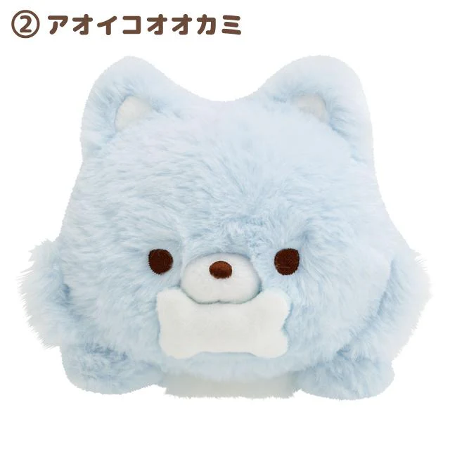 Rilakkuma轻松熊|AoKogu no Otomari - Lap Plush Toy San-X新角色毛绒趴趴玩偶/公仔|约120 x 130 x 190mm
