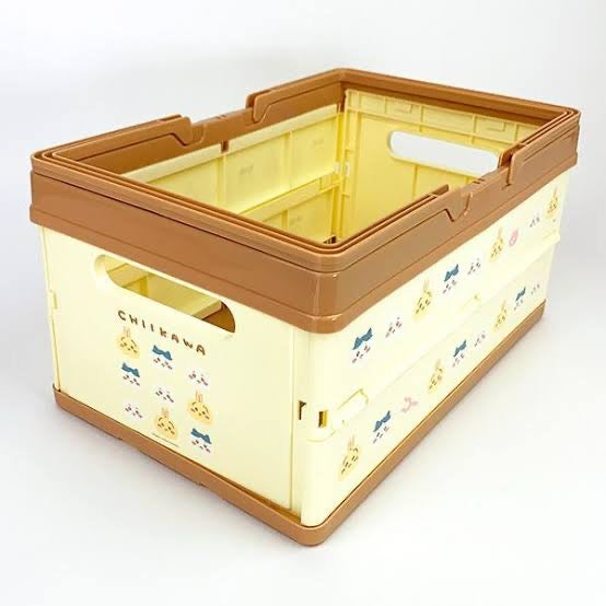 Chiikawa 吉伊卡哇|大容量可折叠收纳盒/储物箱|约H185×W390×D255mm