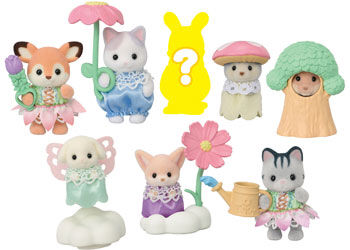 SylvanianFamilies|Blooming Baby Friends Series Blind Bag/All 8 types5823|1pcs