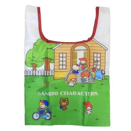 Sanrio|Mni Eco Bag with storage pouch|H420 x W270mm approx.