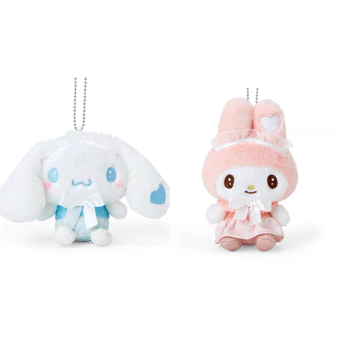 Sanrio三丽鸥|Mascot Holder - French Houndstooth NAKAJIMA法式千鸟格蝴蝶结挂件/包挂|约11.5cm×17.5cm×7cm