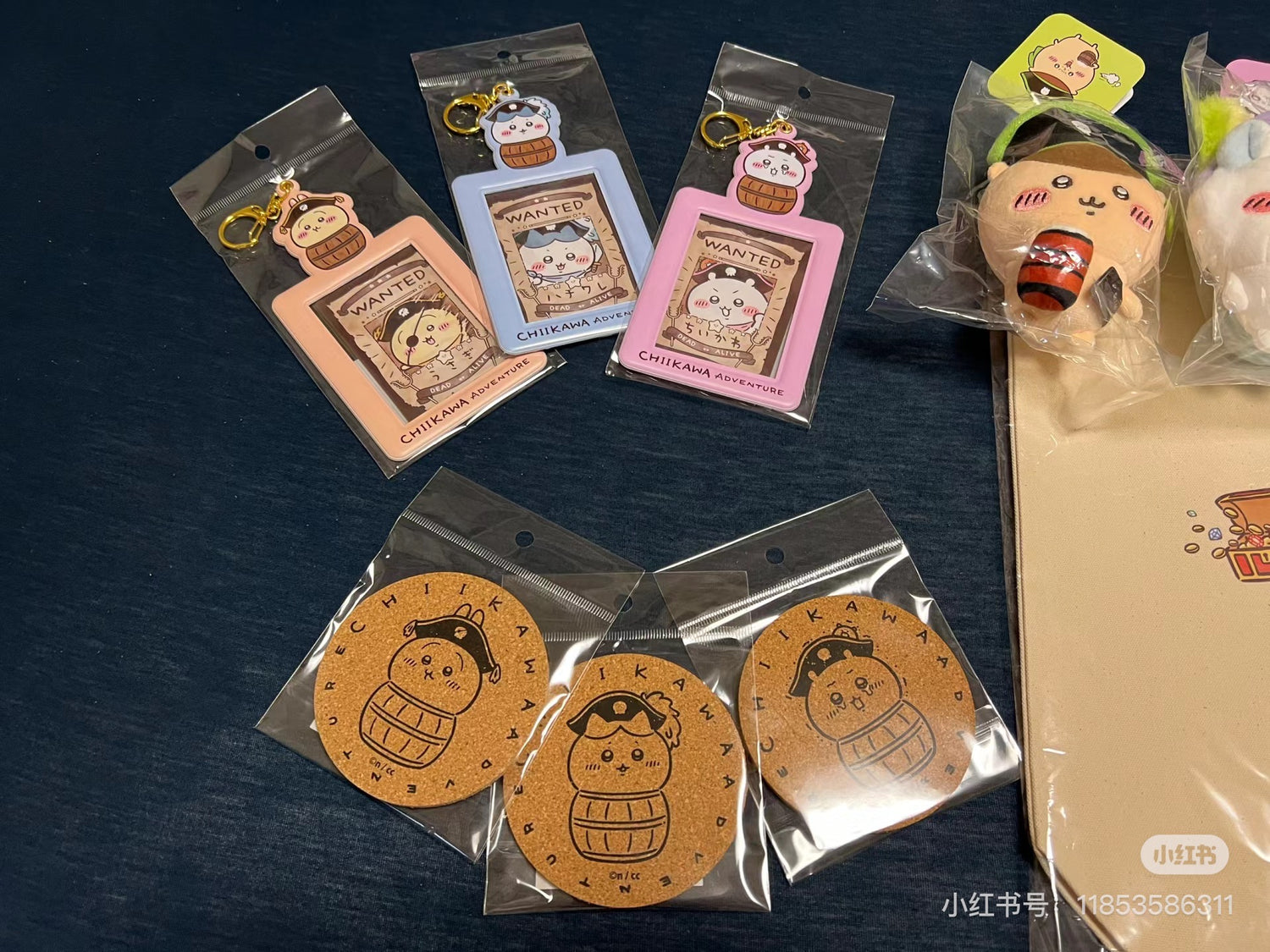 Chiikawa 吉伊卡哇|台场冒险王系列海盗杯垫