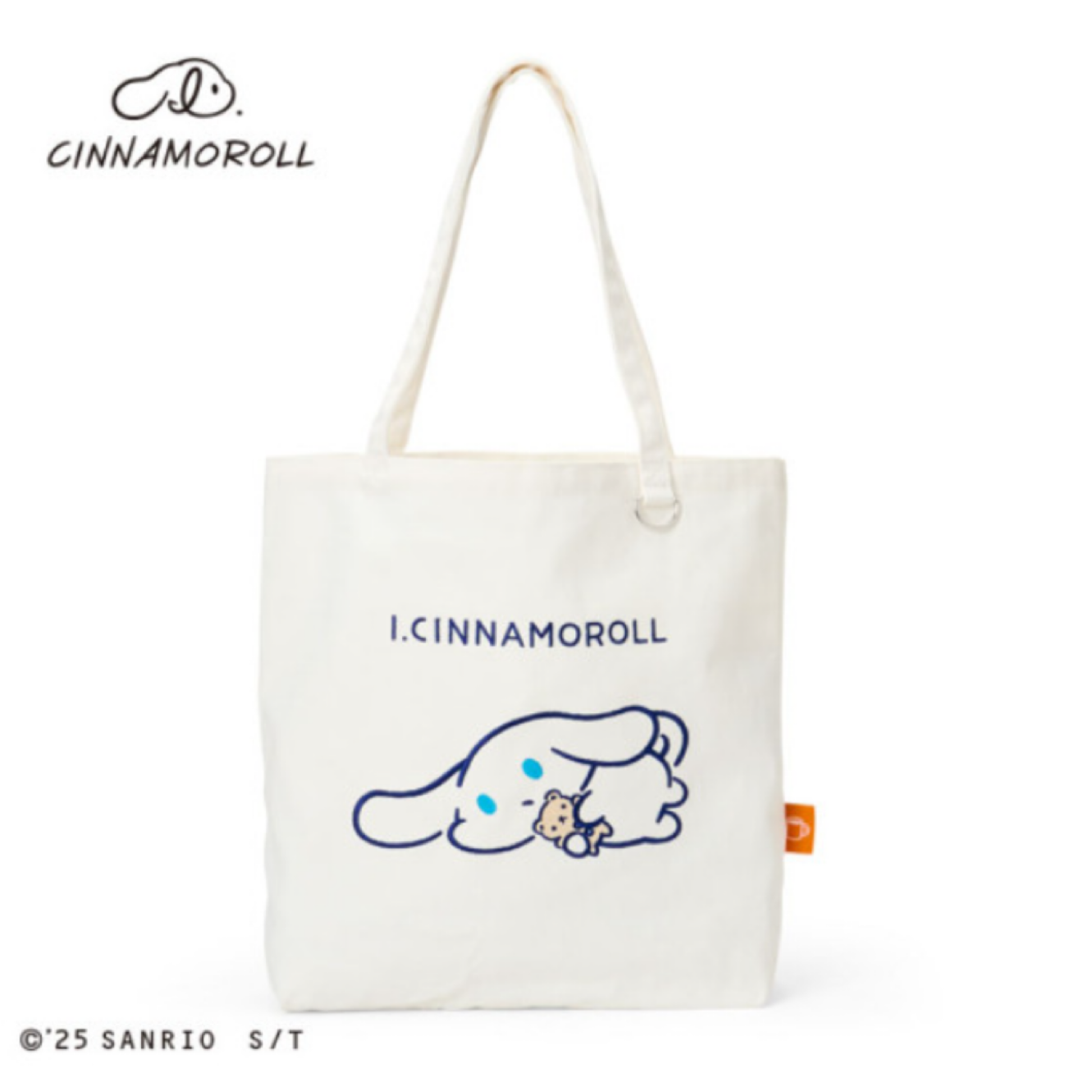 Sanrio|I.Cinnamoroll Love yourself more Tote Bag|38×10×35cm approx.