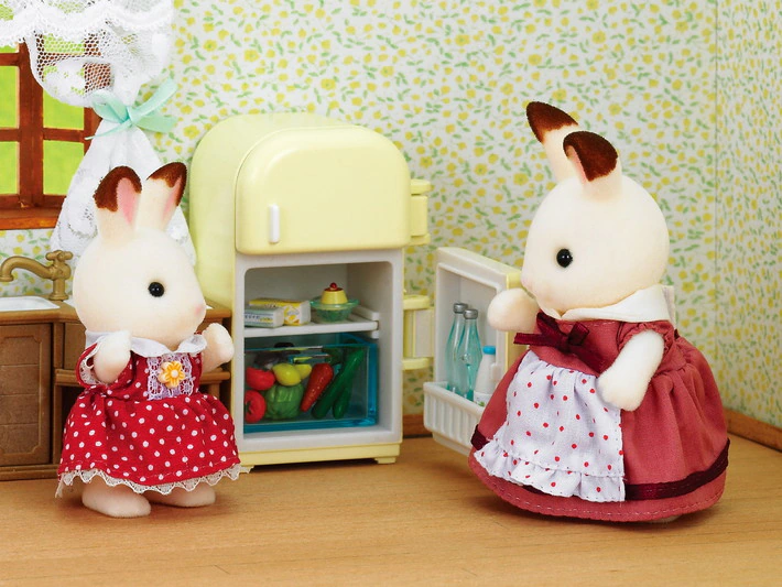 SylvanianFamilies|Chocolate Rabbit Mother Set-5014