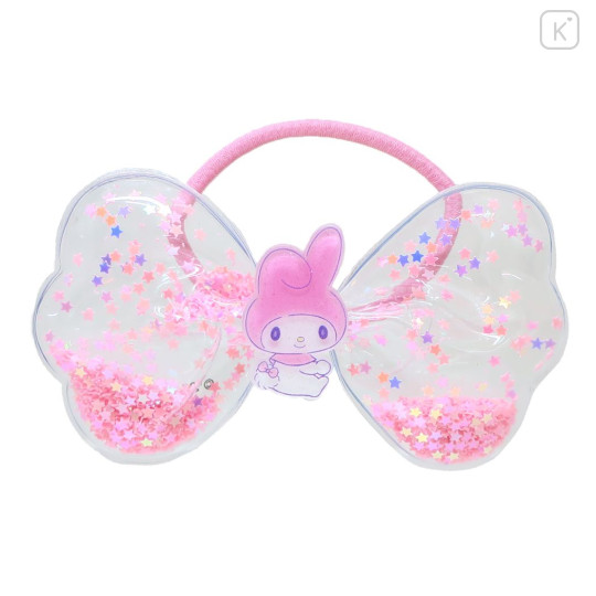 Sanrio|Ribbon Glitter Stars Mascot Hair Tie| 105×62mm approx.