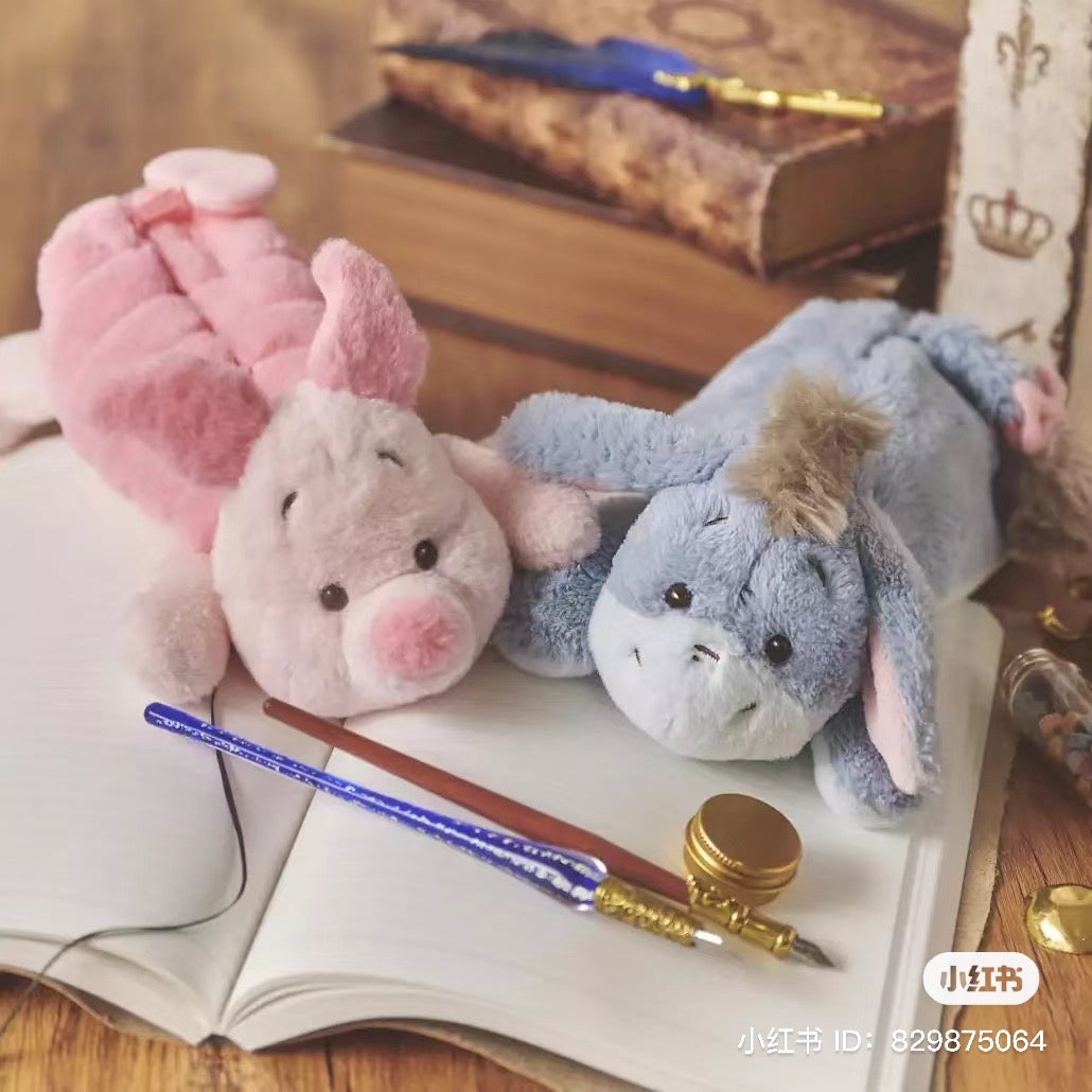 Disney|巨好摸/限定趴趴大容量笔袋/小尾巴拉链头|高さ約9.5×幅17×奥行き32(cm)