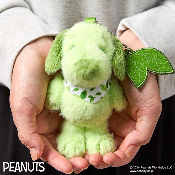 Snoopy|Peanuts Mascot Holder /Plush Keychain|H12.5×W9×D8cm approx.