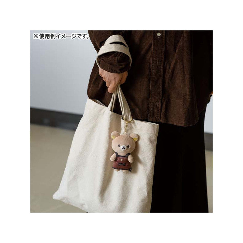 Rilakkuma轻松熊|cafe巧克力甜甜圈系列挂件|约125 x 85 x 50 mm