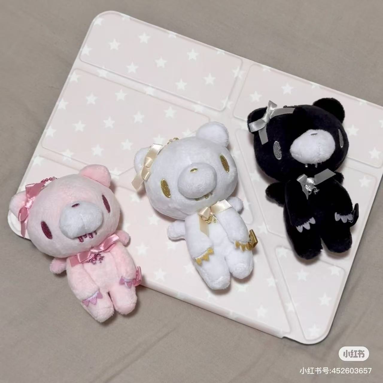 Gloomy Bear|Angel Ribbon Mascot Holder /Plush Keychain|11.5×9×6.6cm approx.