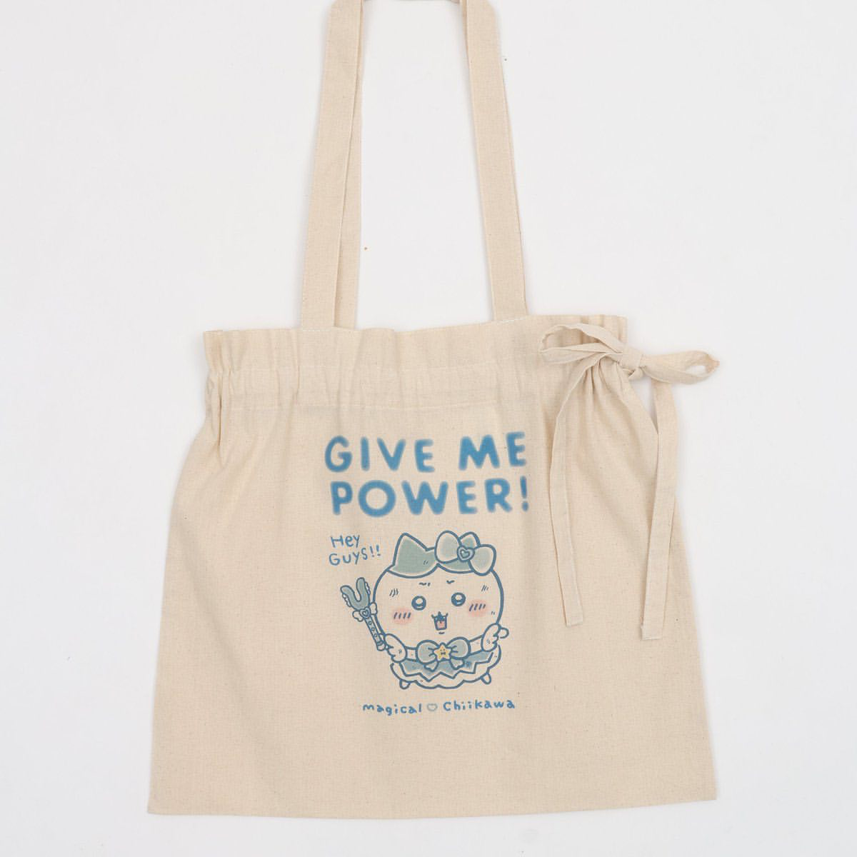Chiikawa 吉伊卡哇|超魔法少女/小魔仙限定大容量抽绳托特包|約H350×W400×持ち手620mm