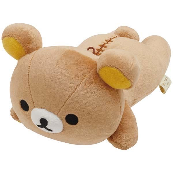 Rilakkuma轻松熊|晚安睡梦系列趴趴骨架轻松熊公仔/手脚可以摆姿势/可趴可坐可站|约120 x 150 x 220 mm