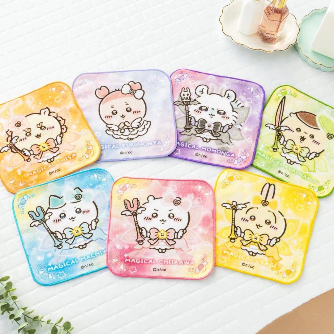 Chiikawa|Super Magical Chiikawa Hand Towel| 20×20cm approx.