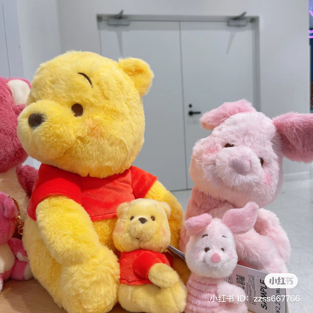 Disney|超会撒娇歪头毛茸茸噗噗公仔/玩偶|约32 × 20 × 19cm