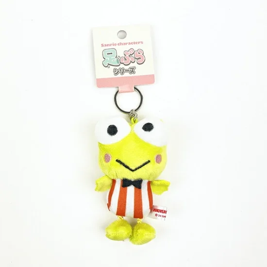 Sanrio|Hanging Legs Series Mascot Holder /Plush Keychain|120x55x48mm approx.