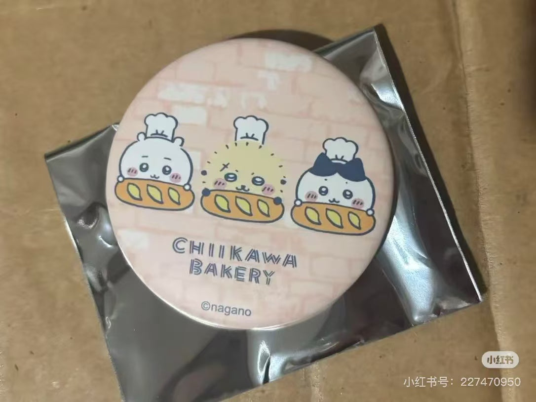 Chiikawa|Bakery Trading Matte Can Badge mystery bag/blind box/All 9 types|1pcs