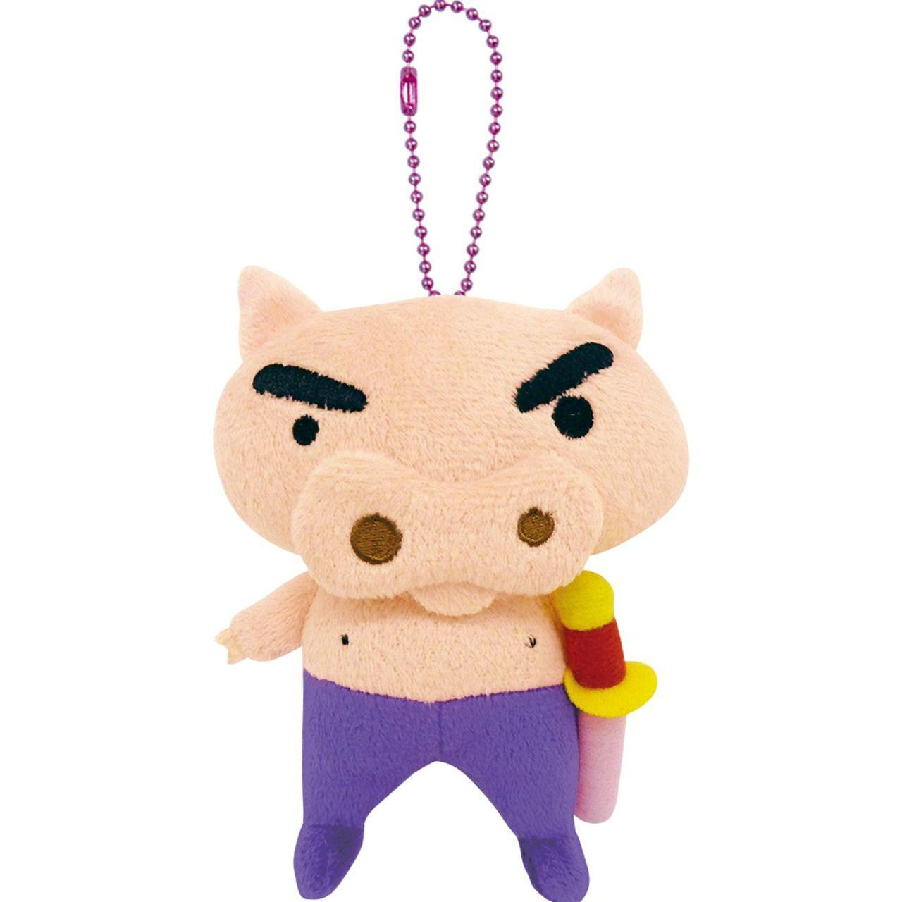 Crayon shin-chan|Characters Mascot Holder /Plush Keychain|11.0 x 12.0 x 5.5cm approx.