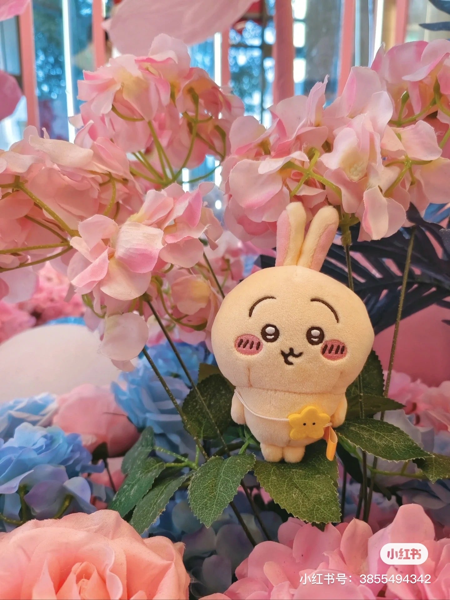 Chiikawa 吉伊卡哇|Looking forward to going out! Mochitto Puchi MiniMascot背小包包出游系列毛绒挂件/包挂|约 H135 x W90 x D55mm