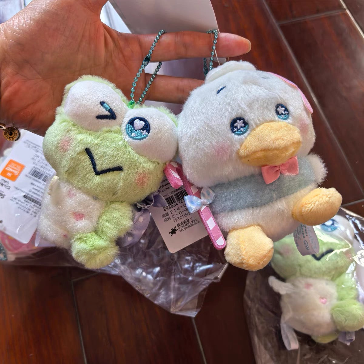 Sanrio|Dolly Mix Petit Mascot Holder /Plush Keychain|9×8×11cm approx.