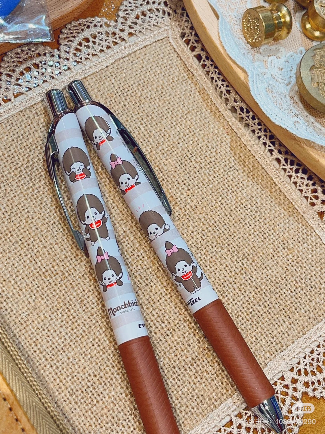 Monchhichi|Energel Ballpoint Pen|0.5mm