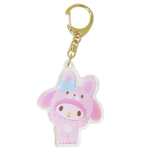Sanrio|Animal Banzai Series Acrylic Keychain/Keyring|41x54x3mm approx.