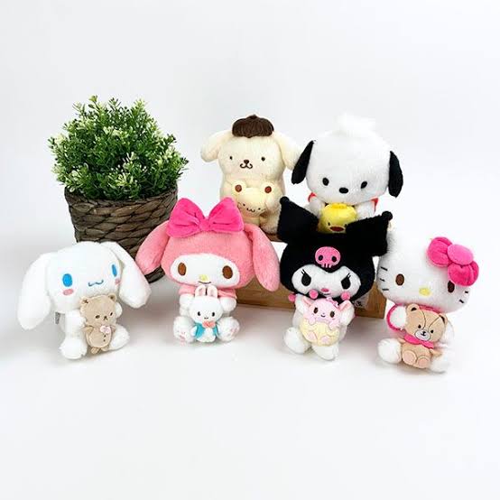 Sanrio|经典毛绒造型再贩/可爱挂件|约17cm×11cm×9cm