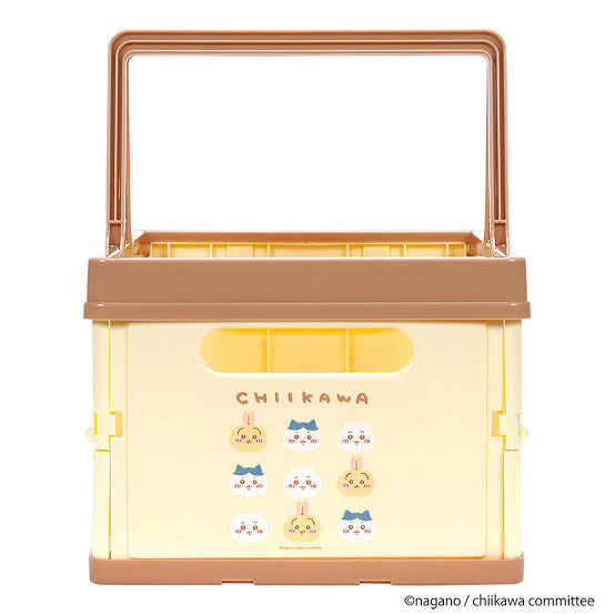 Chiikawa 吉伊卡哇|大容量可折叠收纳盒/储物箱|约H185×W390×D255mm