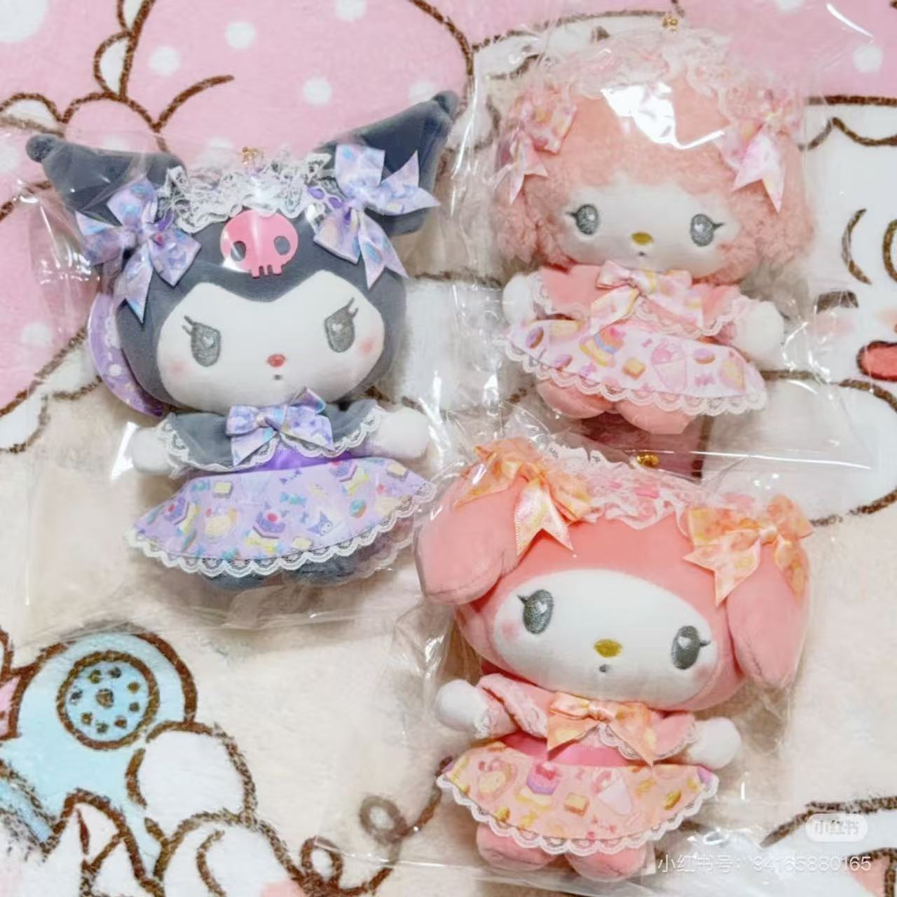 Sanrio|Romantic Candy Mascot Holder /Plush Keychain