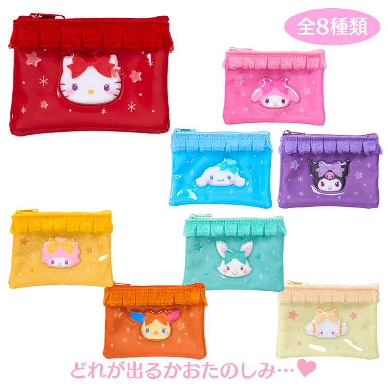 Sanrio|Idol Colorful Dress Characters Mini Flat Pouch mystery bag/blind box/All 8 types|1pcs