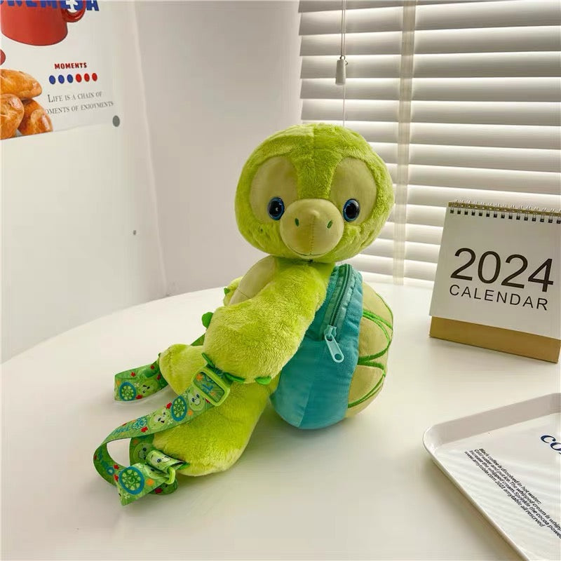 Disney SH|olu小龟毛绒公仔双肩包