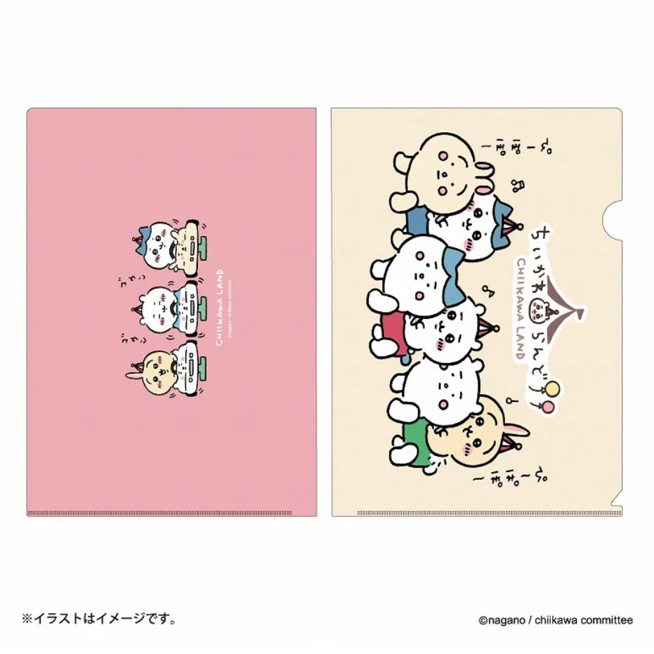 Chiikawa 吉伊卡哇|骑骑乐系列A4文件夹/正反都可爱|1枚