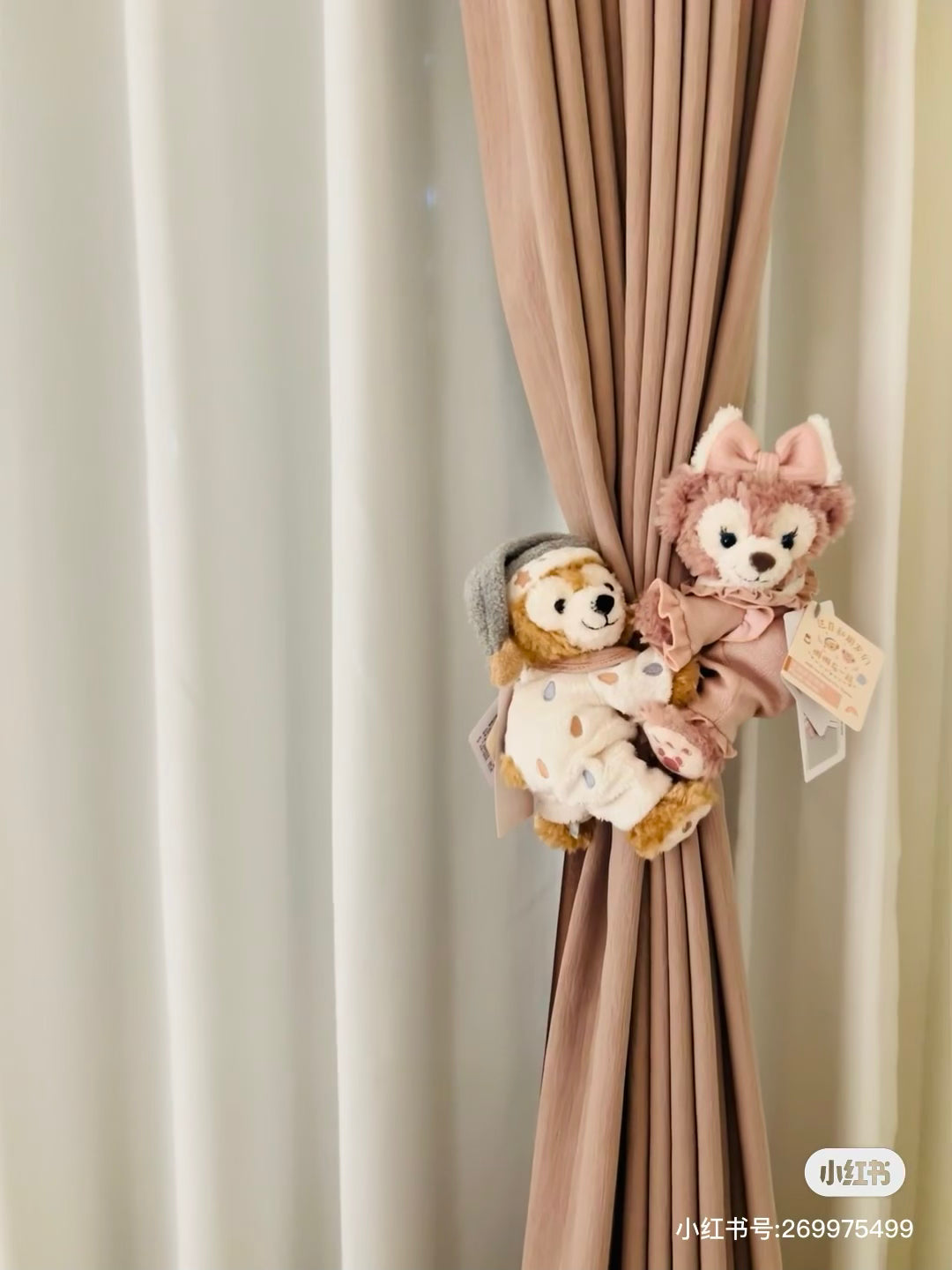 Disney SH|懒懒在一起系列窗帘扣