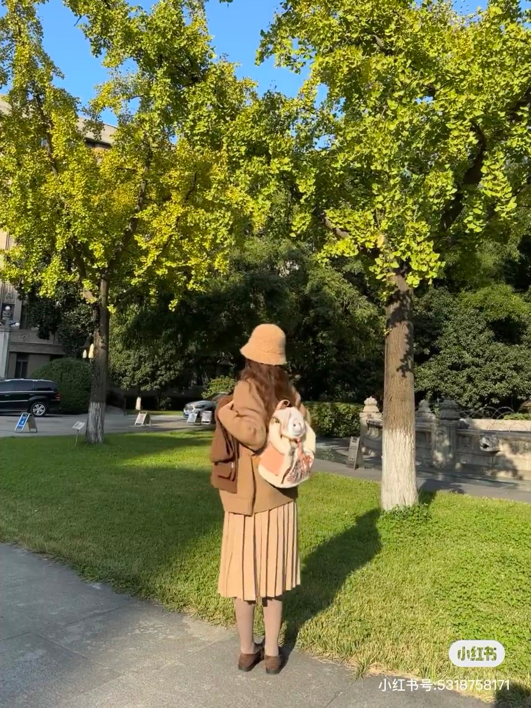 Disney SH|小小梦想家系列毛茸茸贝儿多功能双肩包/书包/大容量耐装