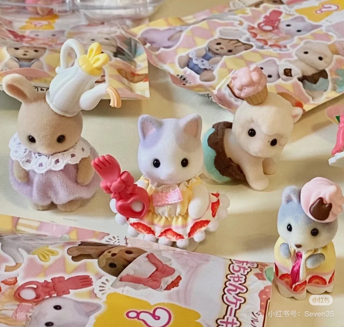 SylvanianFamilies|Baking Baby Party Series Blind bag-5765/All 8 types|1pcs