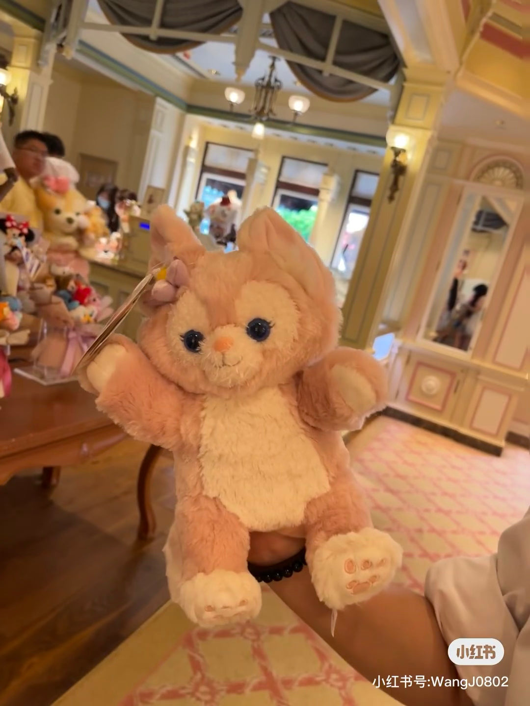 Disney HK|linabell玲娜贝儿毛茸茸手偶