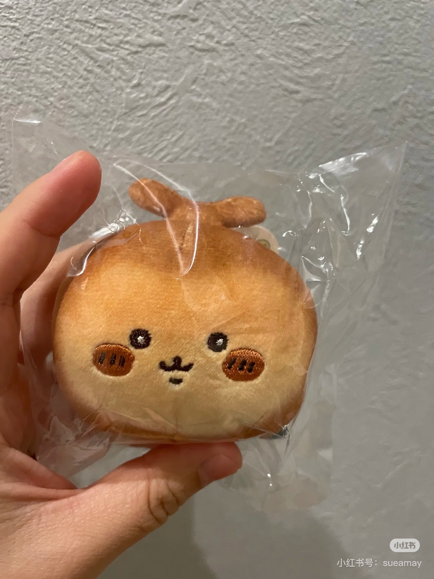 Chiikawa 吉伊卡哇|Plush Toy / Chiikawa Bakery Bread-like Chewy Mascot面包店系列超好捏脸型可爱角色玩偶/摆件|约 80×85×55mm