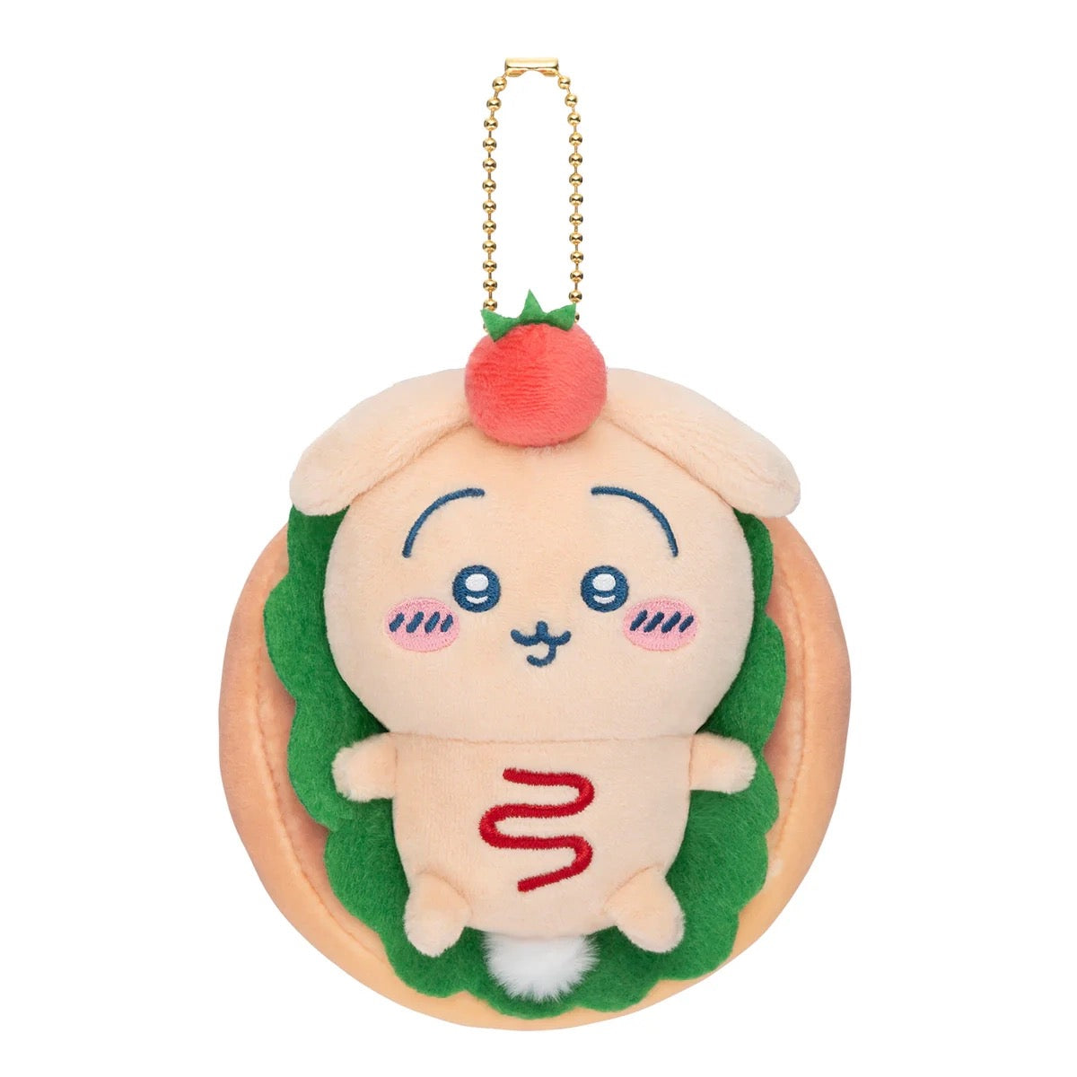 【limit 1】chiikawa|Bakery Sandwich Mascot Holder /Plush Keychain|H120 x W100 x D70mm approx.