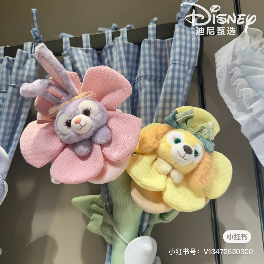 Disney SH|春日限定花朵窗帘扣/窗帘绑带/玩偶手捧花|约45cm