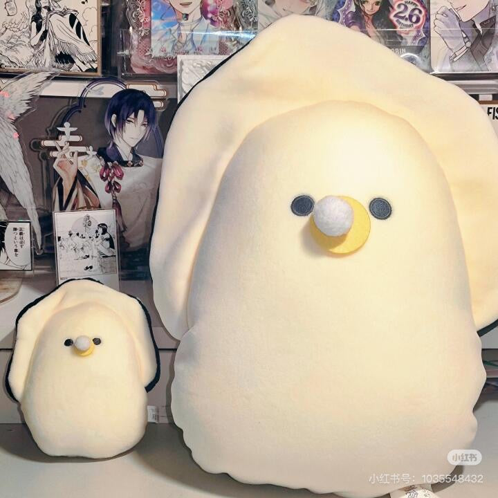 和食屋|可爱牡蛎生蚝宝宝挂件/包挂/超好捏|约W9 x H12 x D5 (cm)