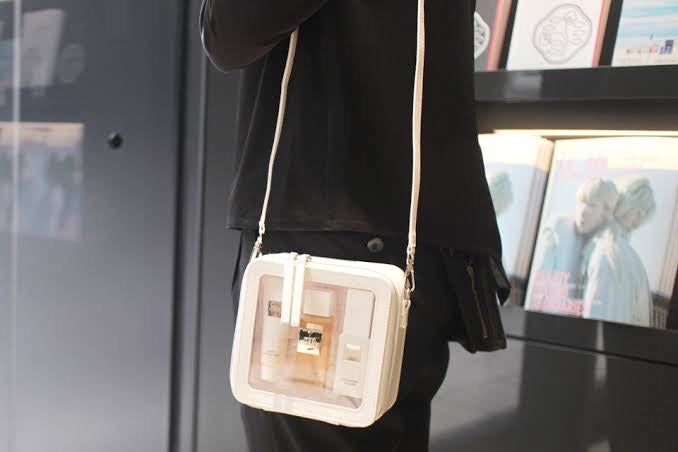 The ginza|Journey Kit Cleansing Foam Moisturizing Lotion Emulsion Bag