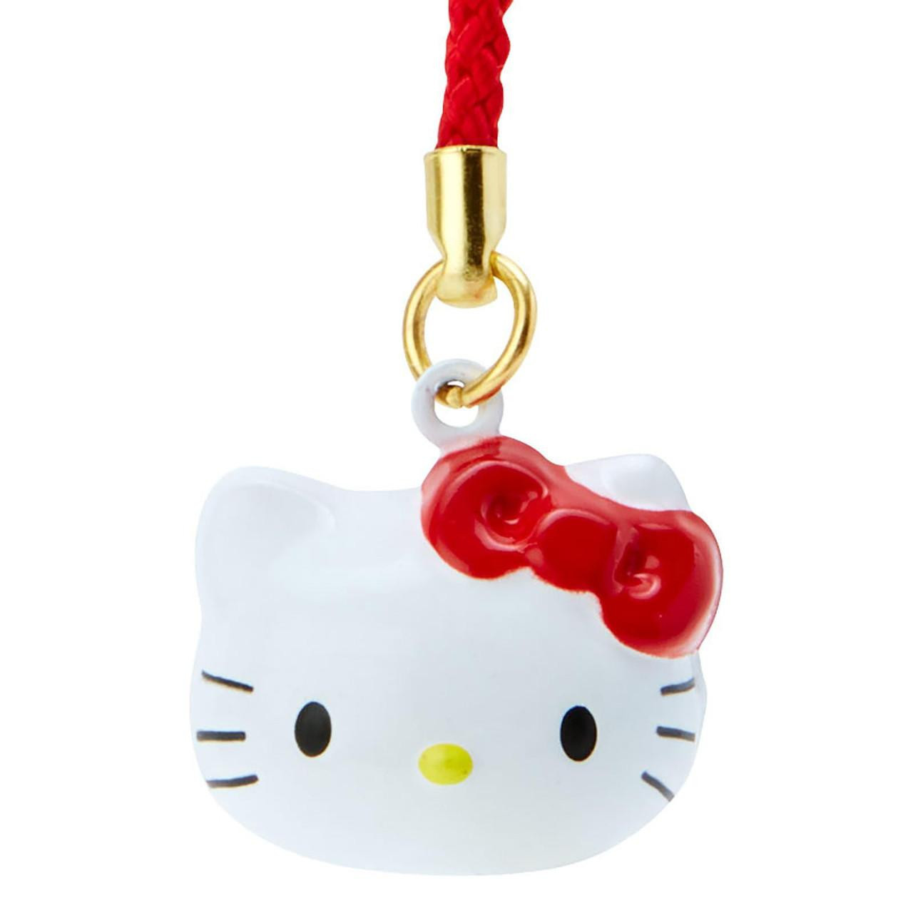 Sanrio|Face Shaped Bell Phone Charm|5.3 x 4.7 x 2.6cm approx.