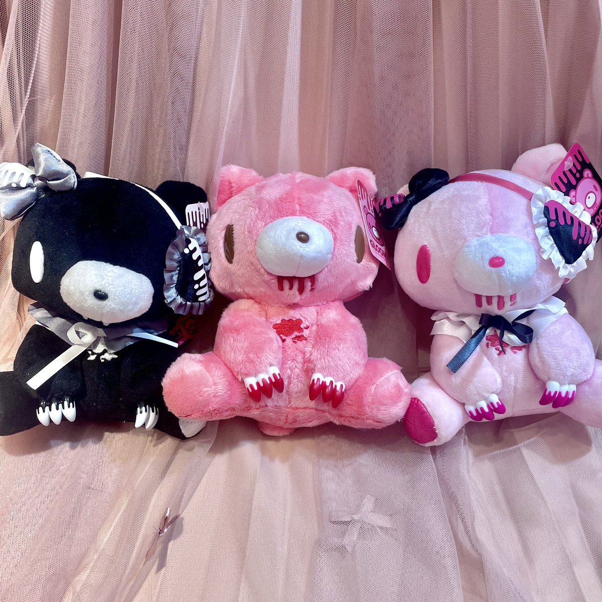 Gloomy Bear| Eye Patch Lolita Plush Dolls/Plush Toy| H16cm x W12cm x D12cm approx.