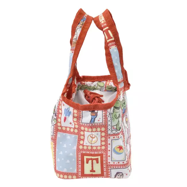 Disney|玩具总动员三眼仔保冷抽绳野餐便当包+便当盒|约10.7 cm (H) x 15.2 cm (W) x 6.5 cm (D)