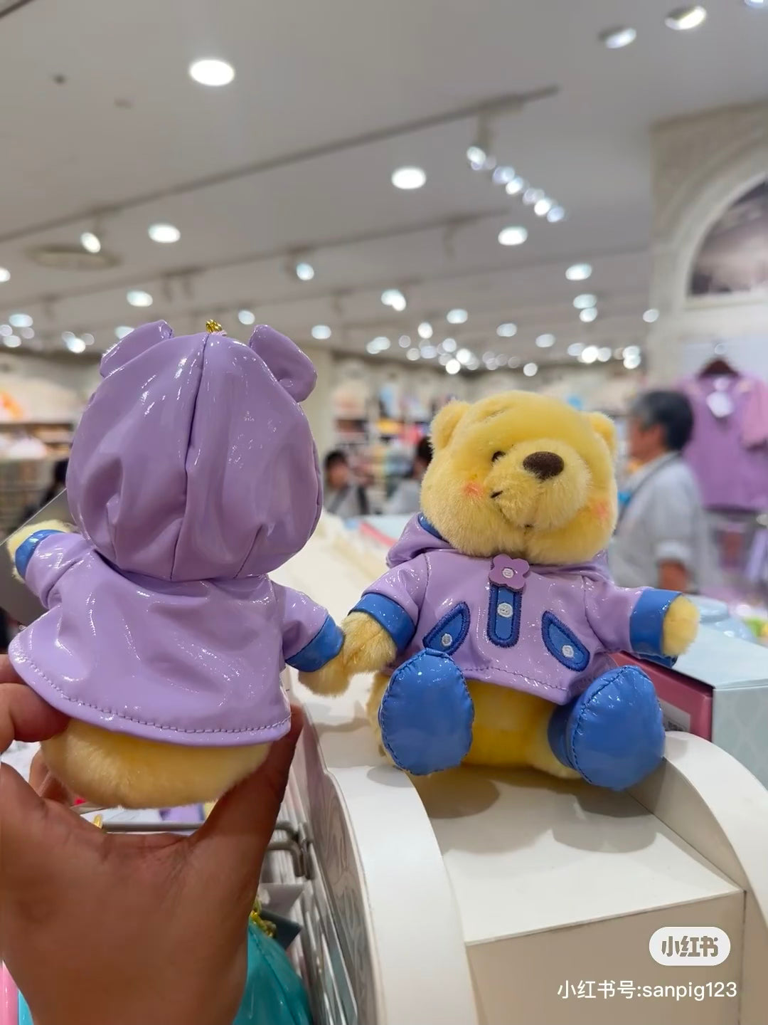 Disney迪士尼|雨衣系列挂件/帽帽可脱|高約 24cm