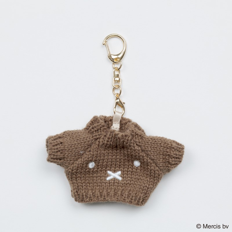 Miffy|BRUNA KNIT MINI sweater charm Keychain/Keyring|105 x 65 mm