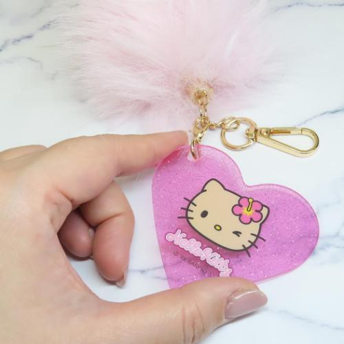 Sanrio|Gogo Gal Collection Dangling Tail Mascot Holder /Plush Keychain|80×300×80mm approx.